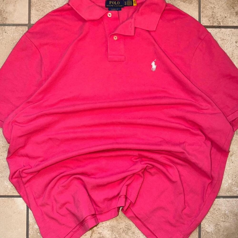 Polo by Ralph Lauren Classic Fit Short Sleeve Polo Shirt - Size XL